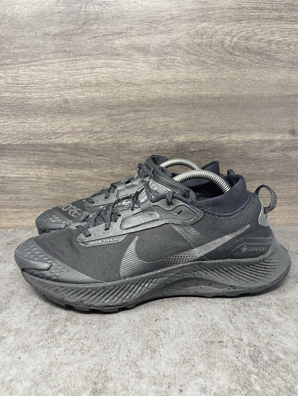 Nike Pegasus Trail 3 Gore Tex GTX Mens Size 8.5 Black Waterproof DC8793-001